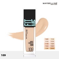 MAYBELLINE媚比琳 FIT ME反孔特霧粉底液 SPF22 109