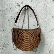 蟒蛇皮包，蛇皮包，蟒蛇皮手拿包