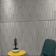 GREATWOOD บอร์ด PU หินเทียมลาย Future Stone ขนาด 60x120CM สี White Grey