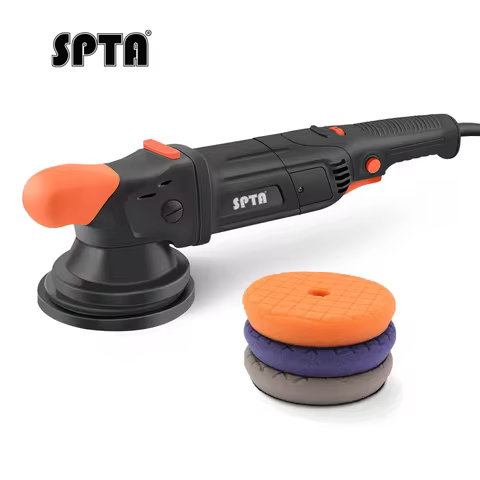 SPTA CP503 1100W Forced Dual Action Polisher 6 Speed Adjustable Car Care Polishing Tool Auto Detaili