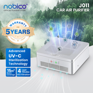 Nobico J011 Air Purifier For Car With UVC Germicidal Effective Area 15 Sqm With High-efficiency Comp
