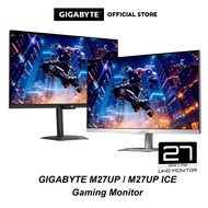 GIGABYTE M27UP / M27UP ICE 27“ GAMING MONITOR ( 27” SSIPS UHD / 1MS / 160HZ / FREESYNC / SPEAKER / H