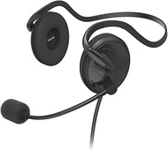 Hama Headset with Microphone (Wired Headphones 3.5 mm Jack Connection, Aux, Stereo Headphones with C