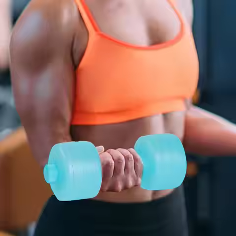 Fitness Dumbbells Water Weight Dumbbells Portable Water Sports Equipment Fitness for Beginner Aqua A
