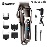 · Shinon LCD Display Hair Clipper Hair Salon Household Haircut Hair Clipper Powerful Power Oil Head Hair Clipper