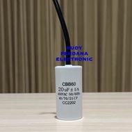 Round CAPACITOR WATER PUMP 20UF 450V 20 UF 450 VOLT CBB60