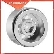 【Choo】RCGOFOLLOW 7.5mm Hex 1.0 Inch Metal Wheel Rims For 1/18 1/24 Crawler Trx4m
