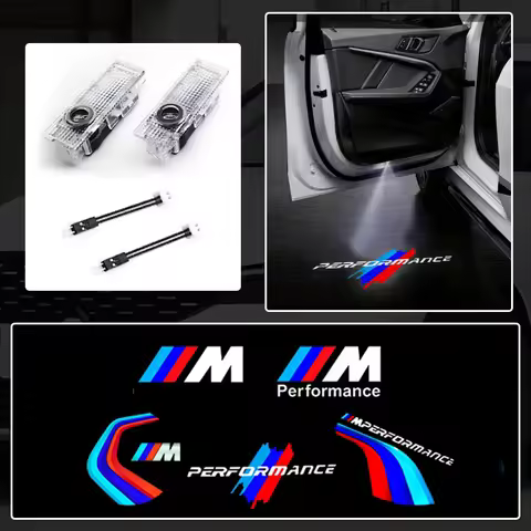 Car Door Logo Welcome Light HD Courtesy Projector LED Accessories For BMW E70 F15 E92 E60 E61 E65 F0