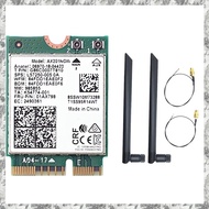 [I O J E] AX201NGW WiFi Card with Dual Antenna 2.4 Ghz+5Ghz WiFi 6 3000Mbps M.2 CNVio2  5.1 WiFi Ada