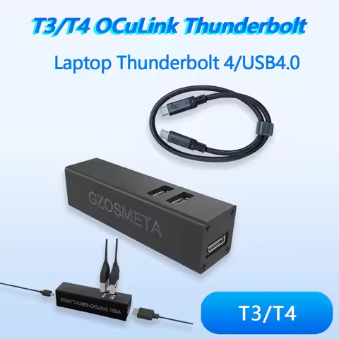 T3/T4 Oculink Thunderbolt USB4 Adapter Notebook External Graphics Card Expansion Dock Oculink Interf