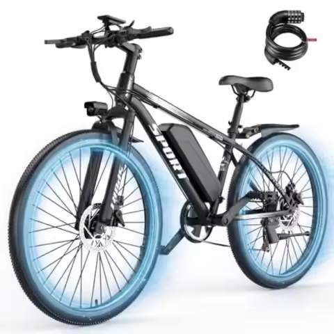 Electric Bike for Adults, 1500W Peak Motor, 7 Speed, 26" Tire Ebike