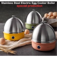 Stainless Steel Electric Egg Cooker Household 7 Eggs Capacity Egg Boiler Portable Automatic Eggs Ste