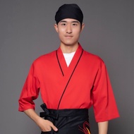 Japanese Chef Clothes Chef Work Clothes Male Chef Clothes Cooking Catering Japanese Beverage Shop Wo