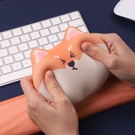 3D Cute Cartoon Anti-Slip Soft Memory Foam Hand Pillow Mat Mouse Pad PU Silicone Gel Wrist Rest Support for Gaming Mouse