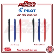 Pilot BP-1 RT Ball Pen - 0.7/1.0MM Black/Blue/Red BP1-RT BP1 RT (1pc)
