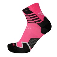 MICO [NON-RETURNABLE] Compression Oxi-Jet Run Ankle Socks - Fucsia Fluo