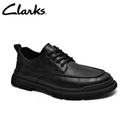 Clarks_ชุดบุรุษ Ernest Walk Navy Suede Formal shoes Leathe Shoes