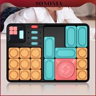 [SONONIA] Slide Brain Games Brain Teaser 500+ Levels Handheld Games Puzzles Toys for Kids Intelligen