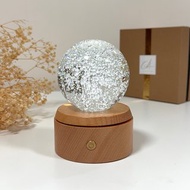 【客制】刻字 水晶球 座枱燈 小夜燈 畢業 生日 升遷 移民 結婚