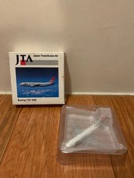 Herpa 1:500 Japan TransOcean Airlines JAL JTA B737-400 old livery 官方日本航空（日航）飛機模型 JA8523