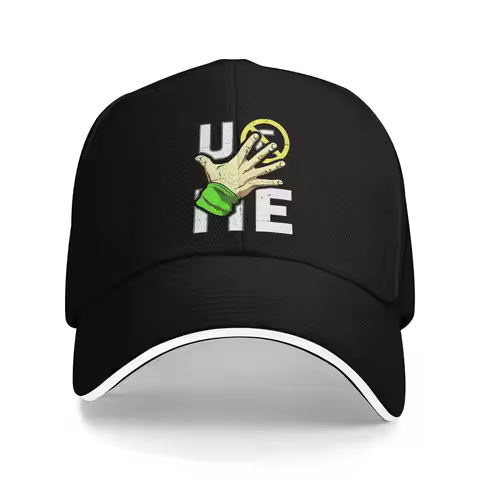 UCME John Cena Baseball Caps Hip Hop Sandwich Hat Men Women Adjustable Sun Hat Activities
