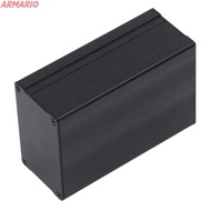 ARMARIO Aluminium Electric Box, Black 46*76*110mm Electric Box, Water Proof Split Type Striped /Glos