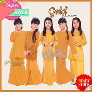 BAJU KURUNG BUDAK / KIDS / ANAK GOLD / MUSTARD