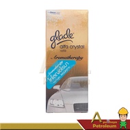 GLADE เกลด อัลฟา คริสตัล อโรมาเธอราปี น้ำหอมปรับอากาศรถยนต์ โคโลญอโรมา สีฟ้า ชนิดเติม REFILL ปริมาณ 