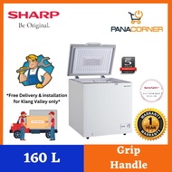 (FREE SHIPPING) SHARP Chest Freezer  160L Sharp Chest Freezer - SJC168