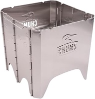 CHUMS CH62-1805-0000-00 Booby Face Folding Fire Pit, Bonfire Stand, Size L