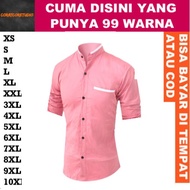 KEMEJA 99 COLORS 10XL 9XL 8XL 7XL 6XL 5XL 4XL 3XL XXL XL LMS XS Shirt Men's Shirt Shanghai Koko Mand