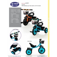 My Dear 21071 Tricycle Kids Ride On Toddler Bicycle Tricycle Kids Bike Trike