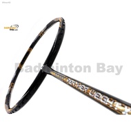 ◘▤Apacs Feather Weight XS Black Gold Badminton Racket (8U) Worlds Lightest Badminton Racket