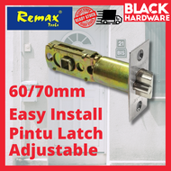 Black Hardware Home Door Lock Latch Knob Bolt Replacement Accessories Tombol Pintu Bilik Rumah Kunci