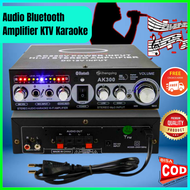 TOP PRODUK WXF Amplifier Bluetooth Karaoke Super Bass Home AK300 / amplifier mini full bass / Ampli 