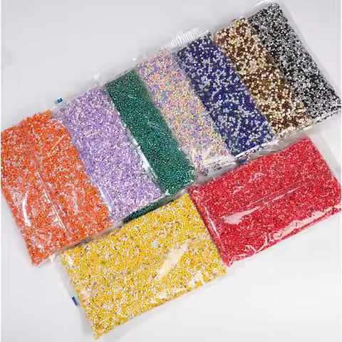 EG70 10/30G/lot Mixed Color Filled Glass Rice Beads DIY Handmade Beaded Tube Beads Material,Jewelry 