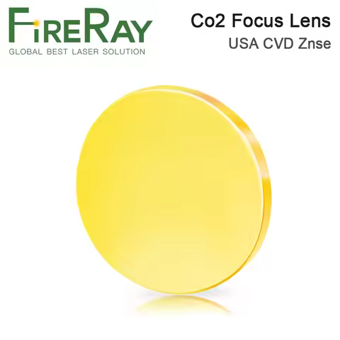 FireRay Focus Lens USA CVD ZnSe Dia 12 15 18 19.05 20 FL 38.1 50.8 63.5 76.2 101.6 127mm for CO2 Las
