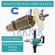 MESIN ARMATURE COMPACTIBLE MAKITA DRILL MACHINE 13MM 6013BR ARMATURE DRILL MAKITA 6013BR