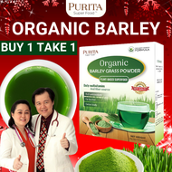 Purita Barley Grass Powder Original 100% Organic Barley Grass for Weight Loss Body Detox Healthy Slimming