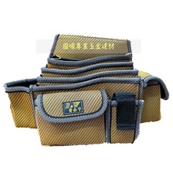 B & W Four-Grid Formwork Nail Bag BW-605 Gold Armor Electrician Tool Super Wear-Resistant Waterproof