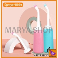 MARYA Non-Electric Toilet Portable Bidet, Retractable Travel Bidet