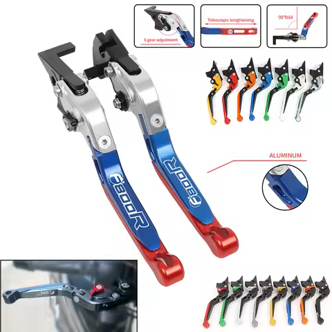 Motorcycle Accessories CNC Adjustable Folding Extendable Brake Clutch Levers For BMW F800R F800 R F