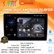 Omni Beyond OMNI360F1080P 2K 8+128GB 8+256GB Android13 With 4G SimCard 8Core GPS Car Android Player