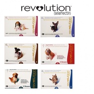 Tuýp nhỏ gáy phòng chống ve rận và giun REVOLUTION cho chó và mèo