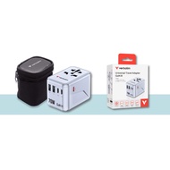 Verbatim 5 Port Universal Travel Adapter GaN III 70W 1 x USB-C PD 70W 2 x USB-C 2 x USB-A (30171)