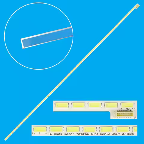 LED Backlight Strip For 42LS570T 42LS575 T420HVN01.0 74.42T23.001 7030PKG 60EA Rev0.2 42LS5600 42LS5