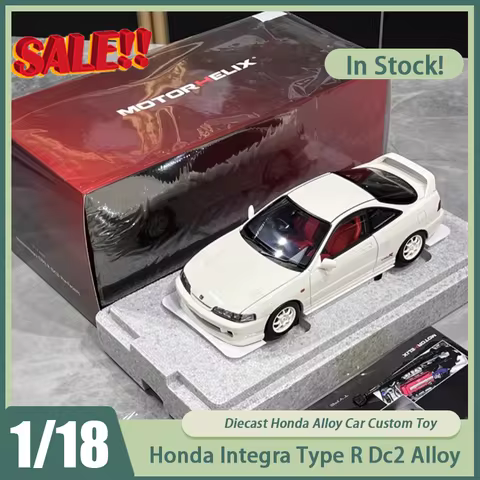 New In Stock Mh 1:18 Honda Integra Type R Dc2 Early Edition Alloy Car Fully Open Miniature Diecast H