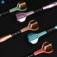 DIGIFOUNDER 3D Three-dimensional Toothbrush Long Handle Manual Adult Toothbrush Three-sided Couple T