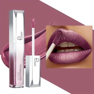 Sparkling Glitter Metallic Lip Gloss, Waterproof Long-lasting Matte Lipstick Lip Gloss,Music festiva