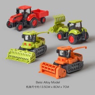Children's Toy Boy Farmer's Car Lawn Mower Tractor Toy Car Model Simulation Stall